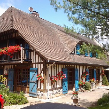 Chez Catherine - Chaumiere Normande Theuville-aux-Maillots Eksteriør bilde