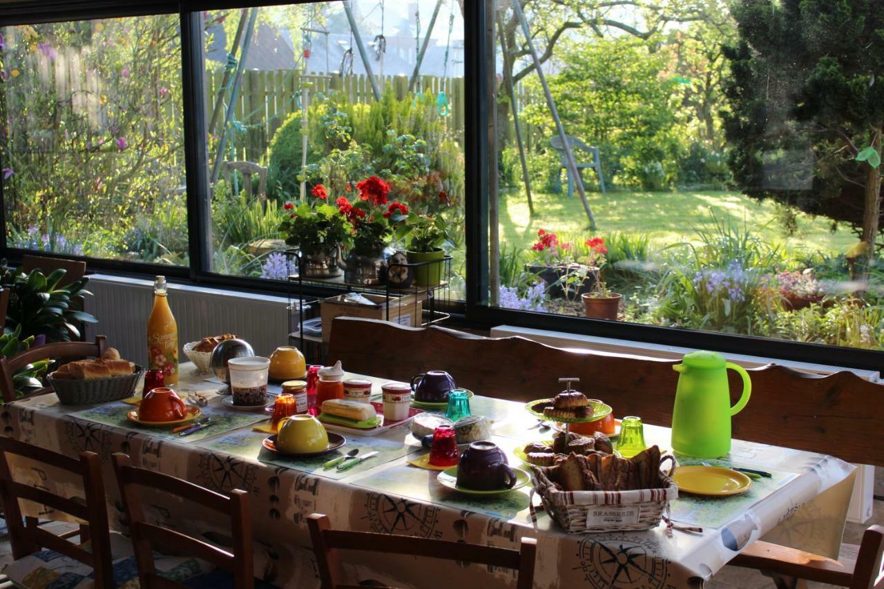 Chez Catherine - Chaumiere Normande Theuville-aux-Maillots Eksteriør bilde